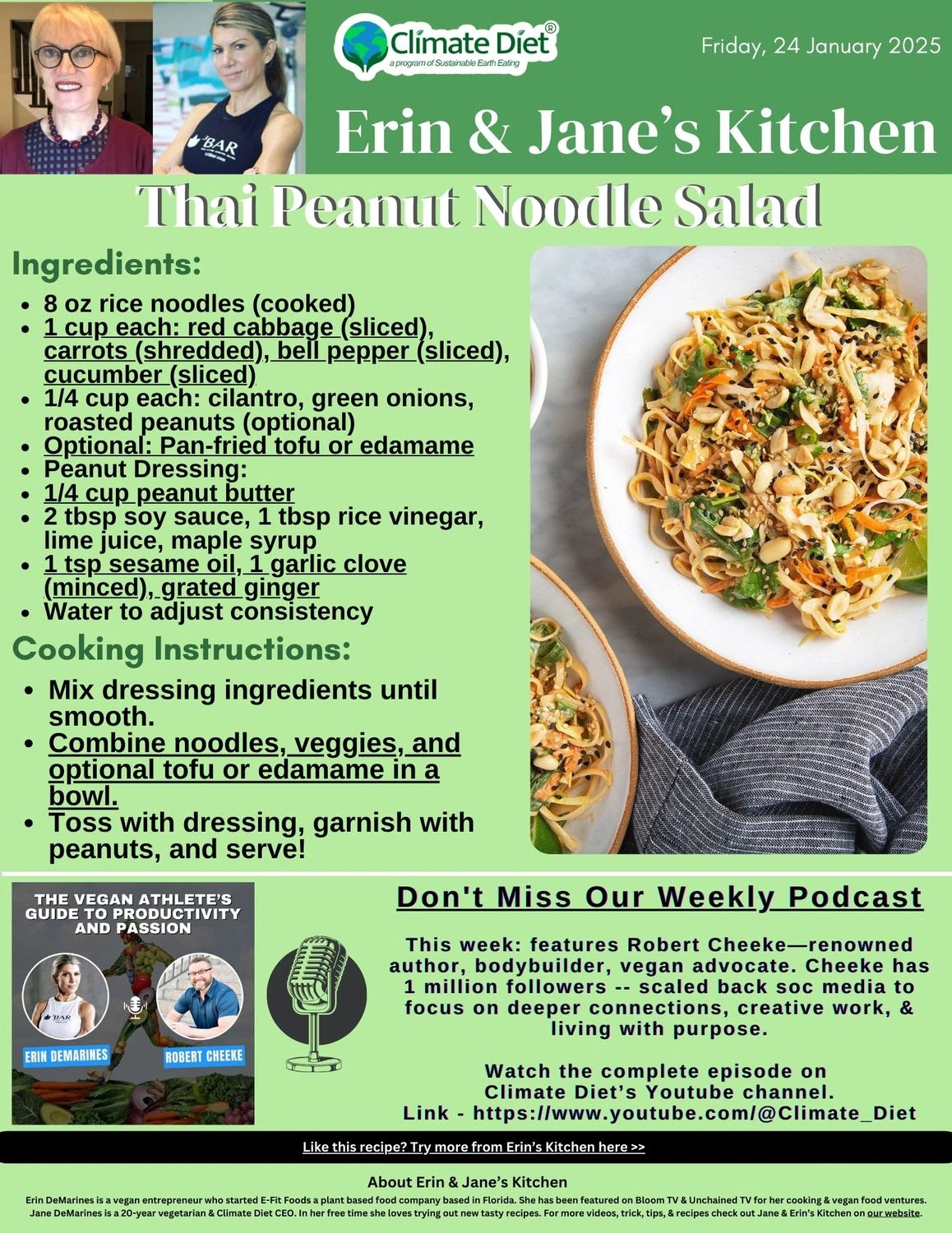 Thai Peanut Noodle Salad