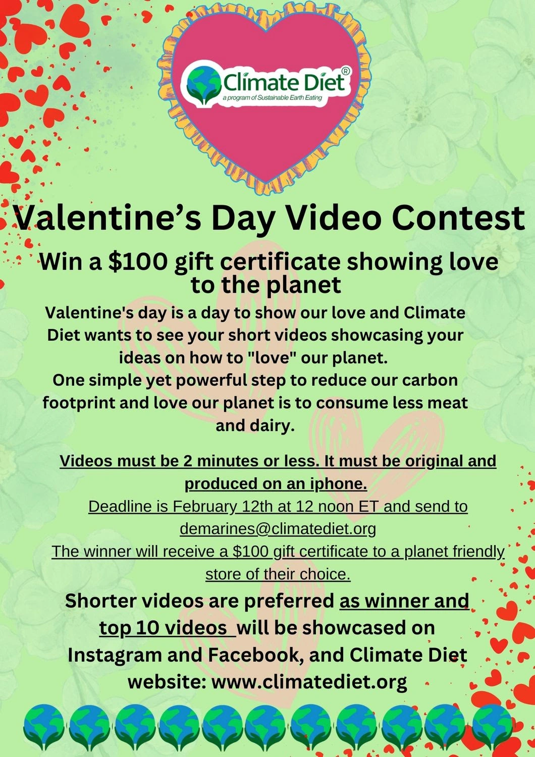 Valentine’s Day Video Contest