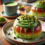 Vegan Matcha Pistachio Sticky Buns
