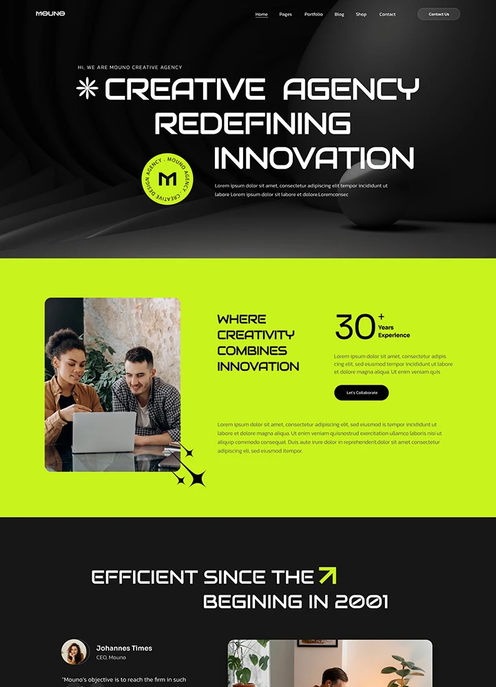 Landing Page